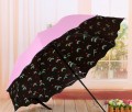新款公主黑胶防紫外线太阳伞遮阳伞